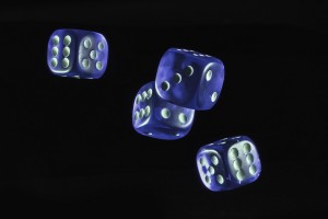 Purple dices